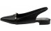 Γυναικεία μαύρη slingback γόβα με τρουκς 56 Νέες Αφίξεις